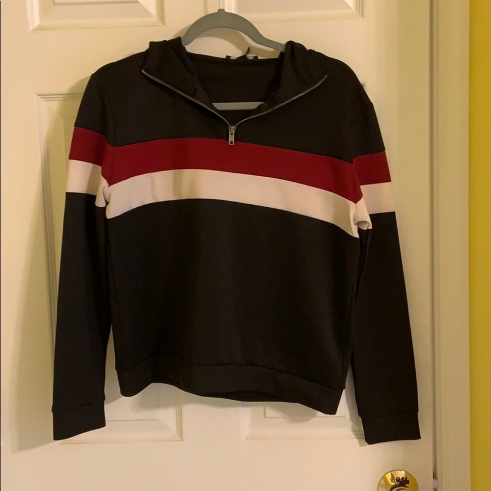 forever 21 quarter zip sweatshirt